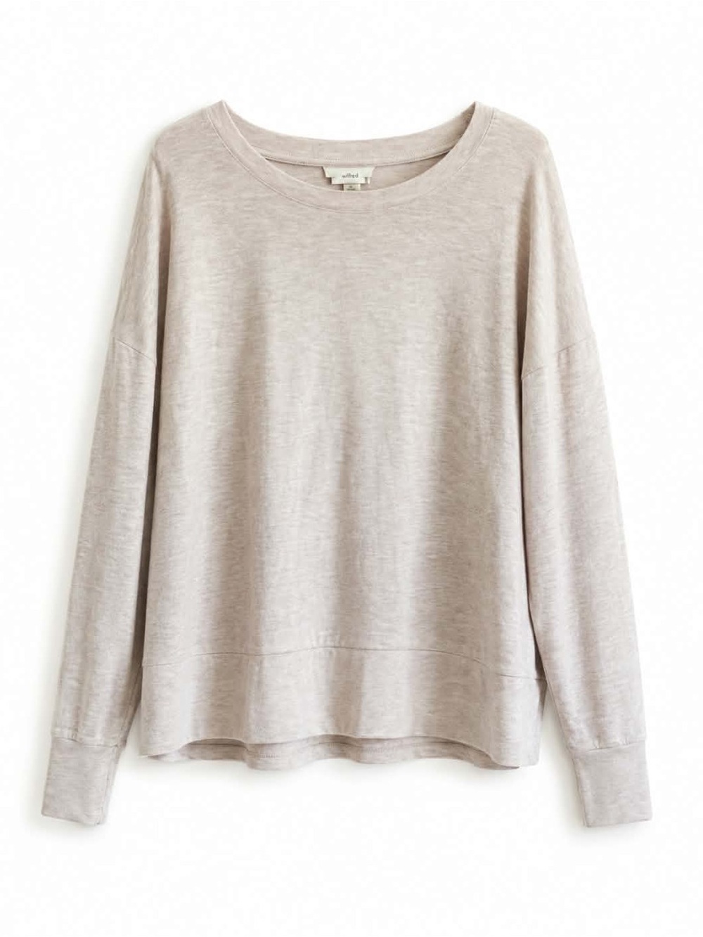 Blush Pink Heart Graphic Drop Shoulder Crewneck Top – Size 0X GUC